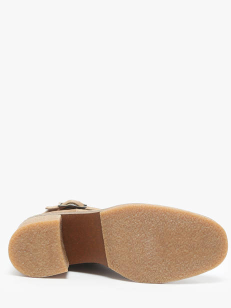 Enkellaarsjes Met Hak Uit Leder Alpe Bruin women 54651109 ander zicht 4